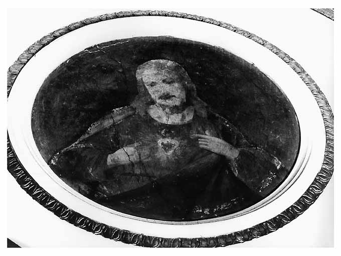 Sacro Cuore di Gesù (dipinto) - ambito pugliese (prima metà sec. XX)
