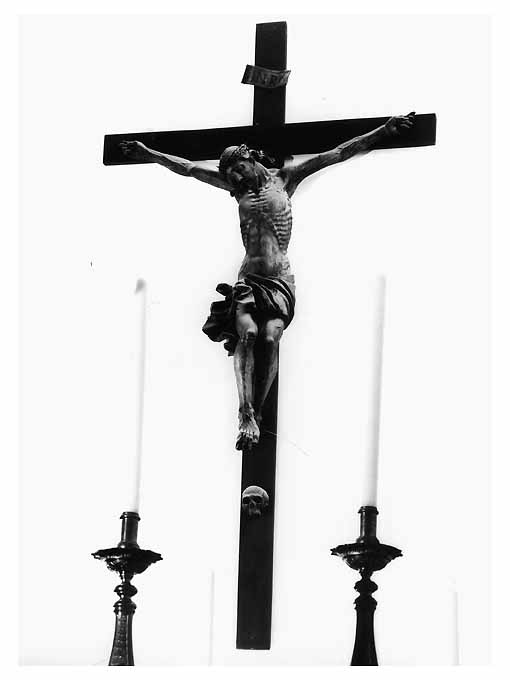 Cristo crocifisso (scultura) - ambito Italia meridionale (sec. XVII)