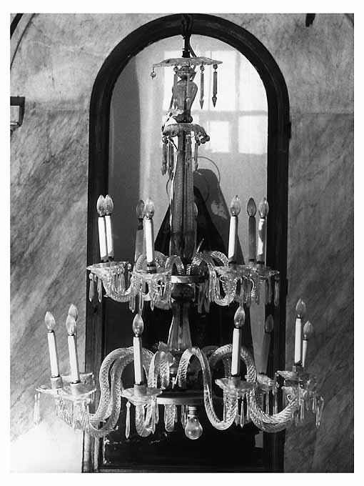 lampadario - ambito veneto (sec. XIX)