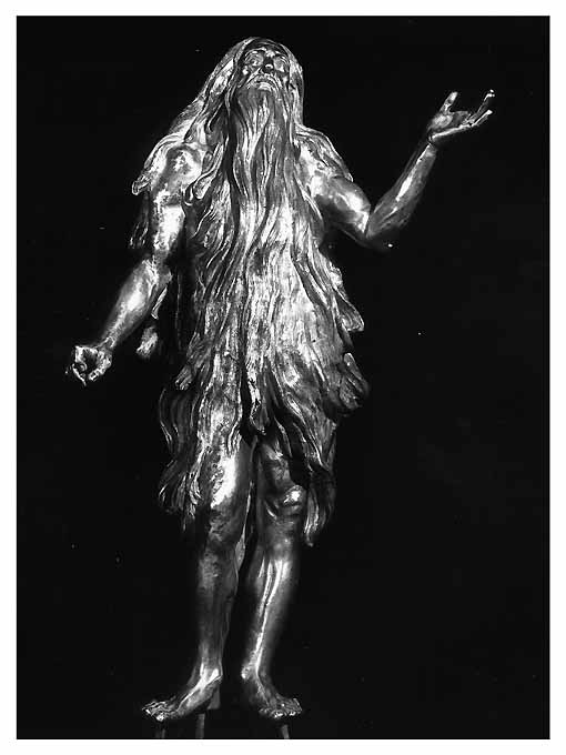 Sant'Onofrio anacoreta (statua) - ambito Italia meridionale (sec. XVII)