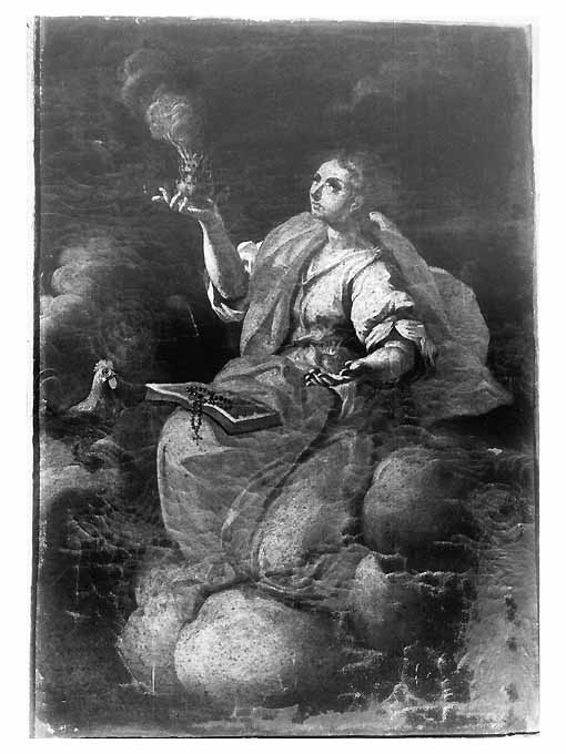 Donna orante (dipinto) - ambito pugliese (sec. XVIII)