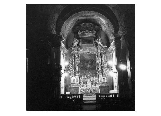 altare maggiore - ambito napoletano (sec. XVIII)