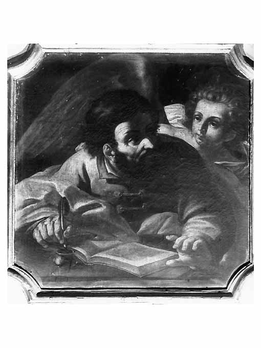 San Matteo evangelista (dipinto) di Fato Vincenzo (attribuito) (sec. XVIII)