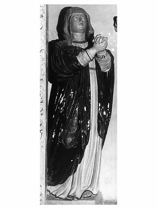 Madonna (scultura) di Principino Luca, frate (sec. XVIII)