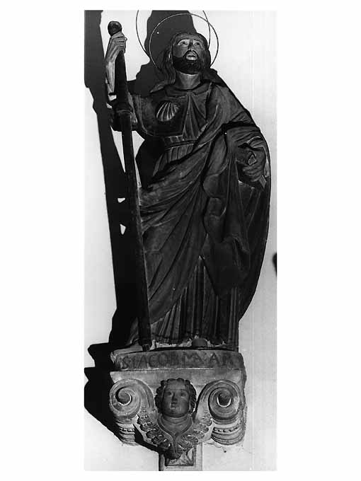 San Giacomo (statua) di Principino Luca, frate (attribuito) (sec. XVIII)