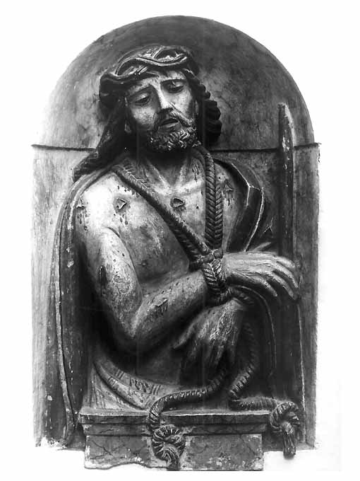 Ecce Homo (rilievo) di Principino Luca, frate (attribuito) (sec. XVIII)