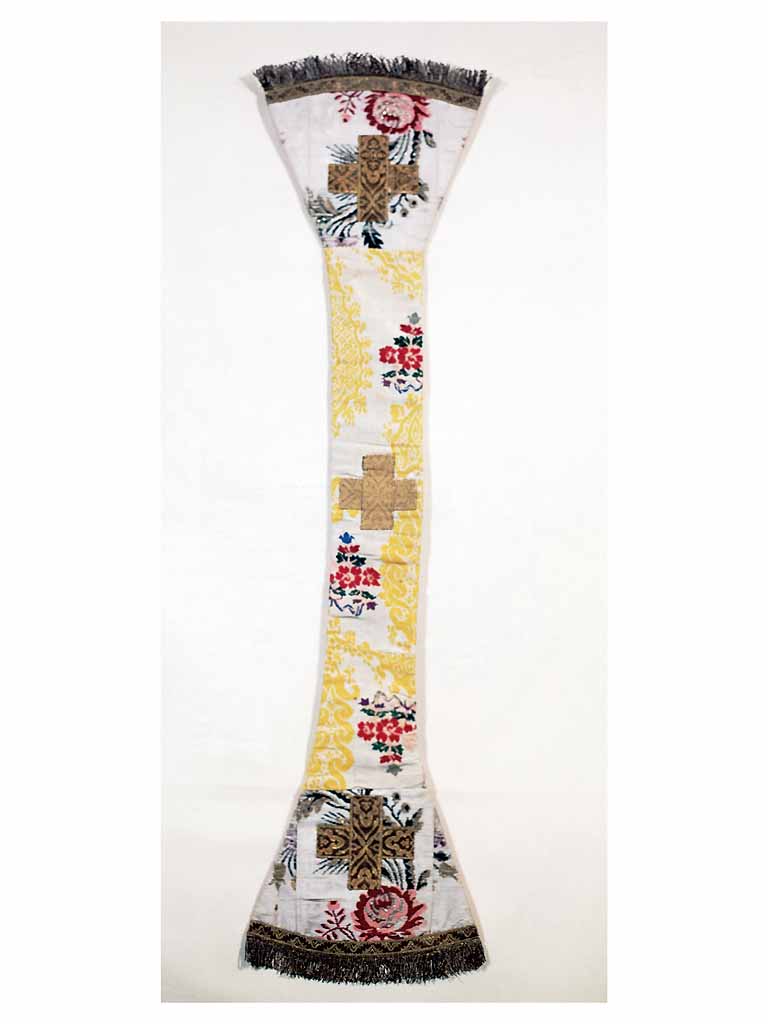 manipolo, elemento d'insieme - manifattura italiana (seconda metà sec. XIX)