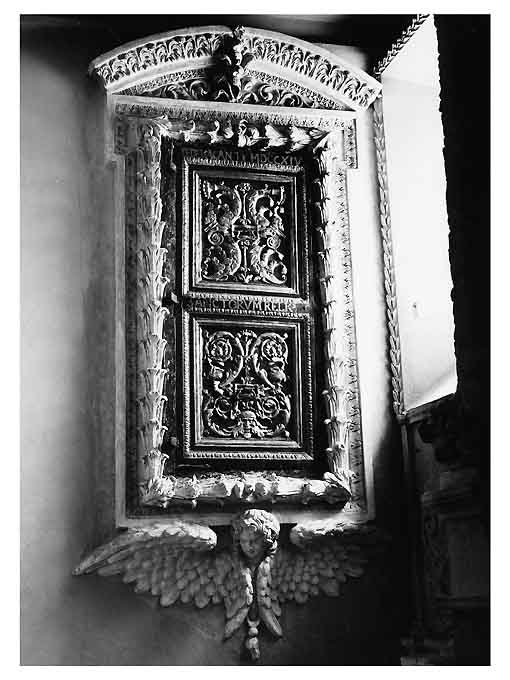 sportello di armadietto per reliquie - ambito pugliese (sec. XVIII)