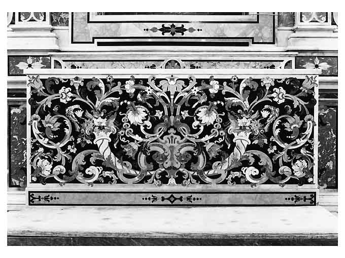 paliotto di Francesco Cosmo da Napoli (secc. XVII/ XVIII)