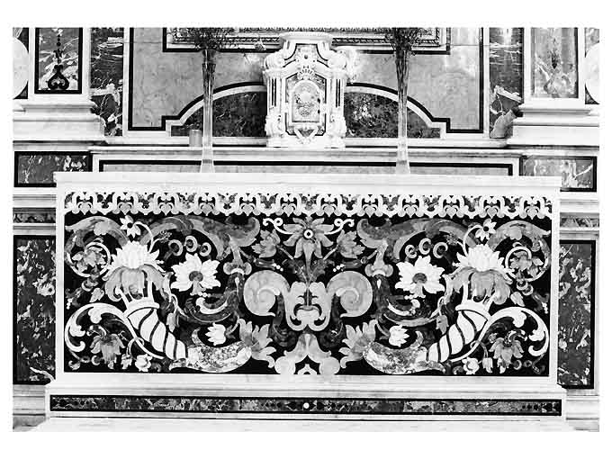 paliotto di Francesco Cosmo da Napoli (secc. XVII/ XVIII)