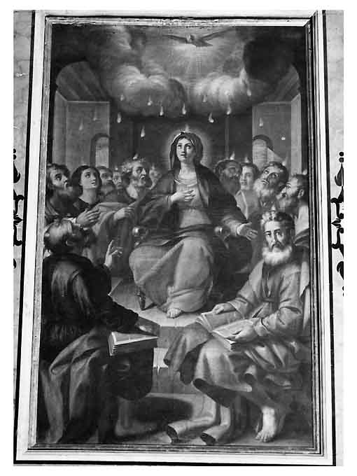 Pentecoste (dipinto) di Santulli Francesco (sec. XVIII)