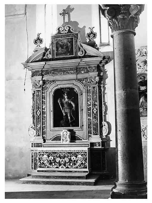 altare di Francesco Cosmo da Napoli (attribuito) (secc. XVII/ XVIII)