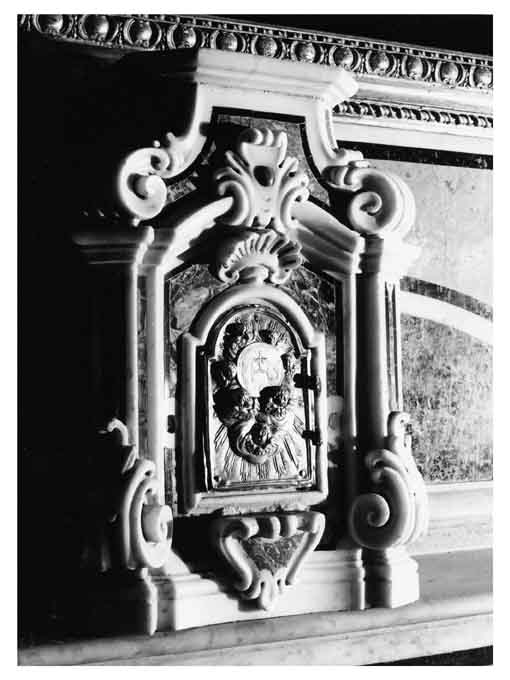 tabernacolo di Francesco Cosmo da Napoli (attribuito) (secc. XVII/ XVIII)