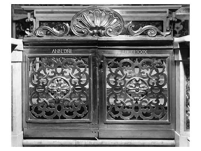 cancello di balaustrata - ambito pugliese (sec. XVIII)