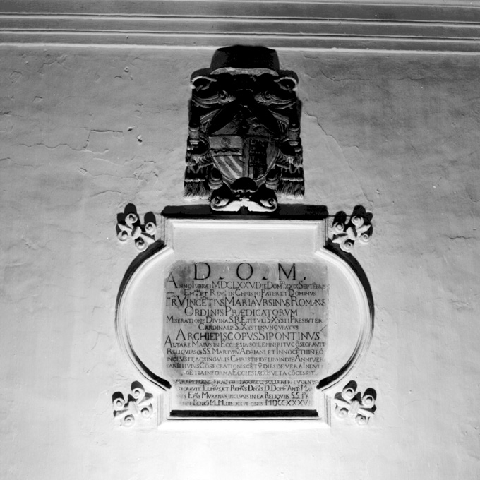 lapide - ambito Italia meridionale (sec. XVIII)