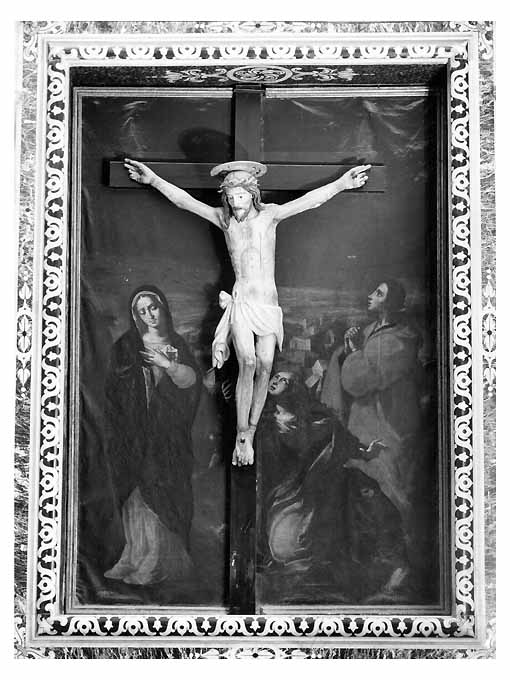 Madonna, Maria Maddalena e santo (dipinto) di Guarini Francesco (scuola) (seconda metà sec. XVII)