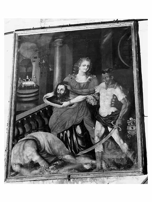 decapitazione di San Giovanni Battista (dipinto) di Guarini Francesco (scuola) (fine sec. XVII)