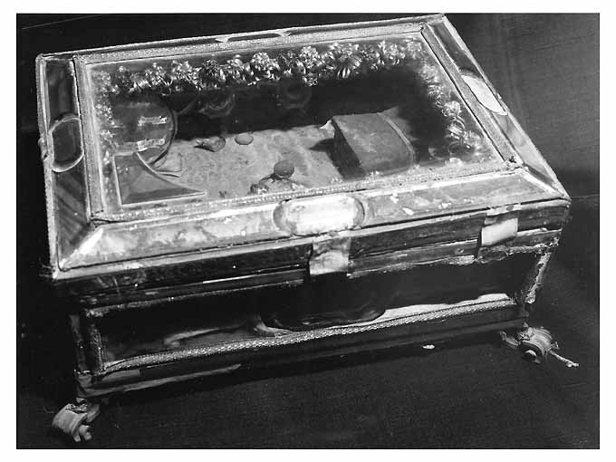 reliquiario - produzione pugliese (fine sec. XVII)