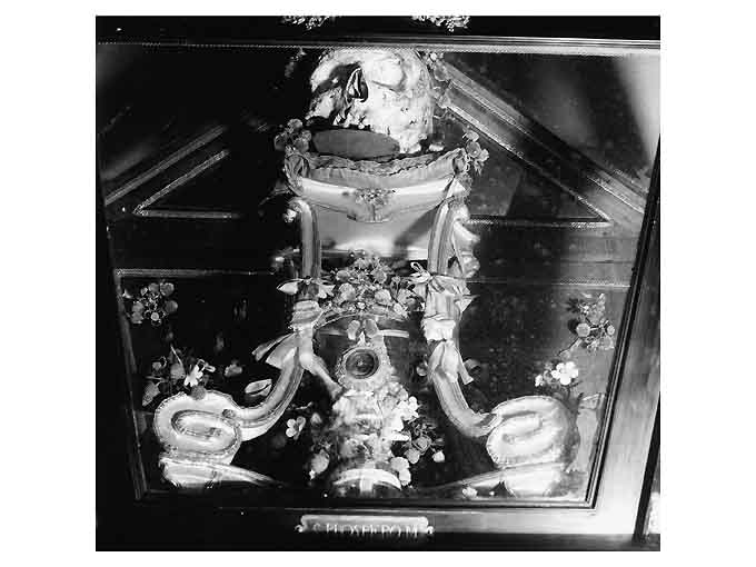 reliquiario - ambito Italia meridionale (sec. XVIII)