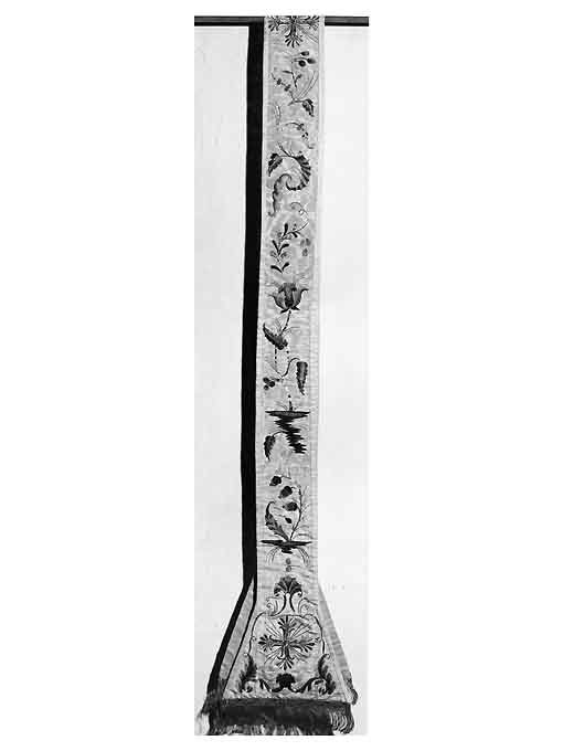 stola - manifattura gravinese (seconda metà sec. XVII)