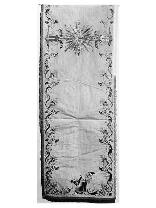 velo omerale - manifattura gravinese (seconda metà sec. XVII)