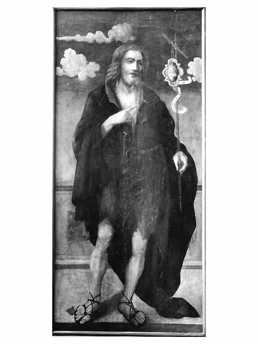 San Giovanni Battista (dipinto) di Z.T (attribuito) (sec. XVI)