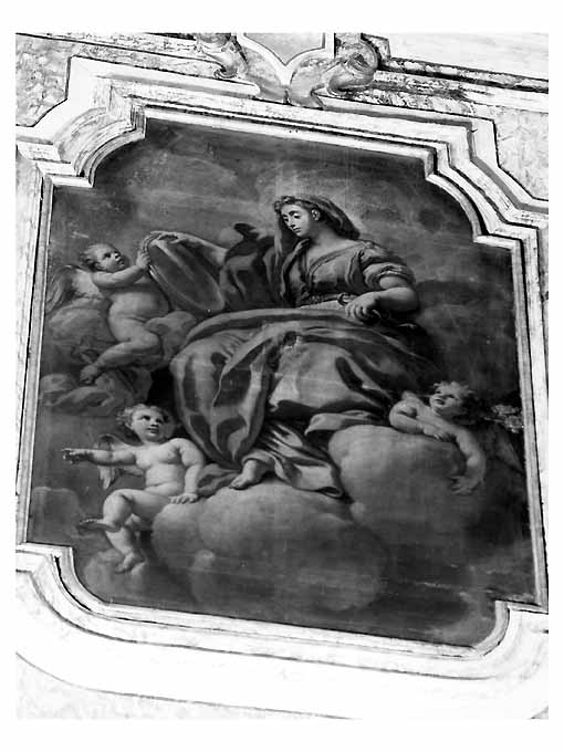 Prudenza (dipinto, ciclo) di Mollo Giovanni (sec. XVIII)