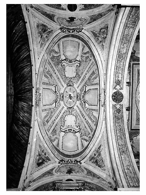 architettura illusionistica (dipinto, opera isolata) - ambito napoletano (seconda metà sec. XVIII)