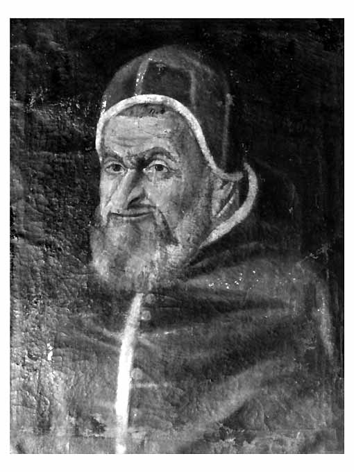 ritratto di Papa Gregorio XIII (dipinto, opera isolata) - ambito pugliese (inizio sec. XVII)