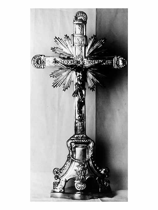 crocifisso, opera isolata di Caruso Vincenzo (sec. XIX)