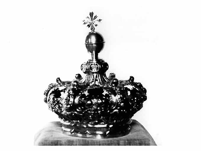 corona da statua, opera isolata - ambito napoletano (sec. XIX)