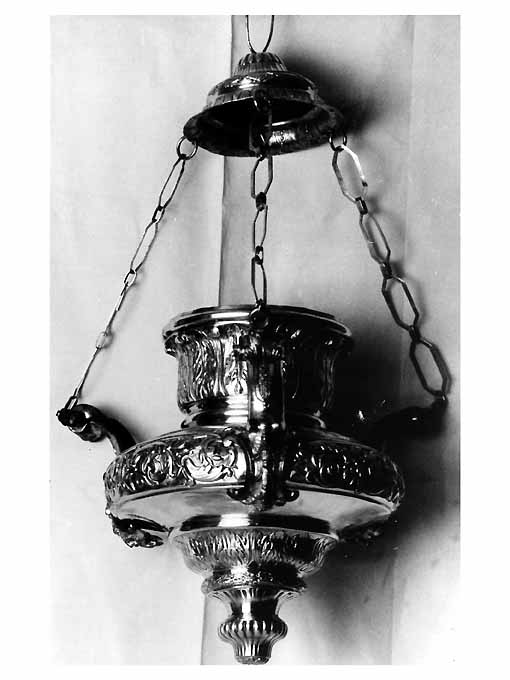 lampada, opera isolata di Florio Pietro (sec. XIX)