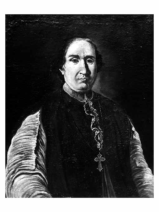 ritratto del vescovo G. Scalea (dipinto, opera isolata) di Laltrelli Domenico (sec. XVIII)