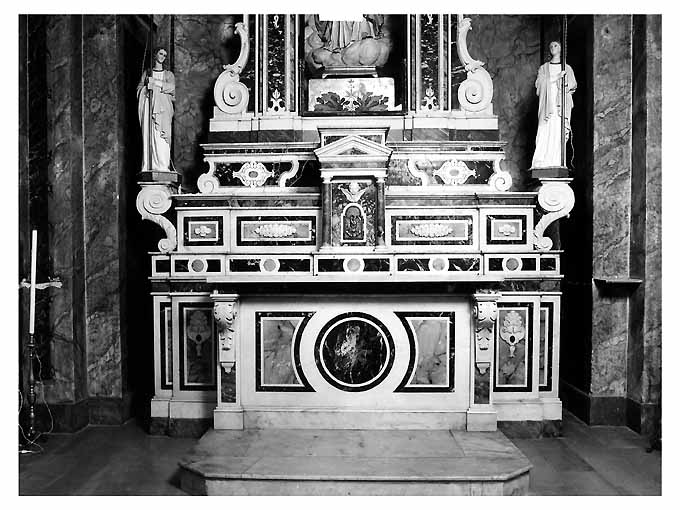 altare, elemento d'insieme - ambito pugliese (seconda metà sec. XIX)