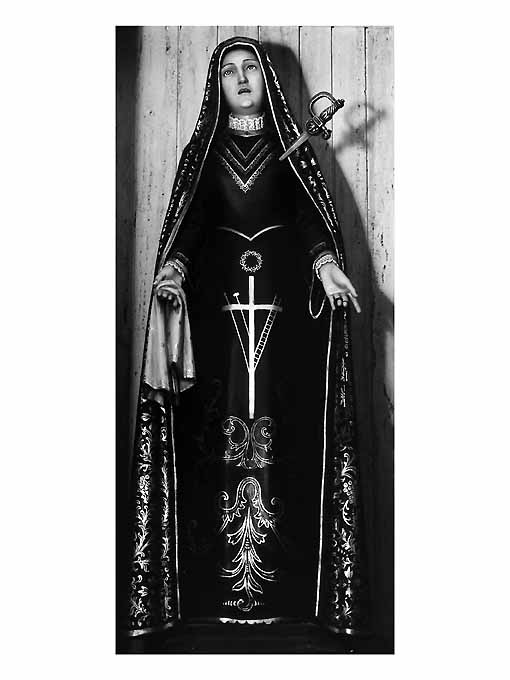 Madonna Addolorata (statua, opera isolata) - ambito pugliese (prima metà sec. XVIII)