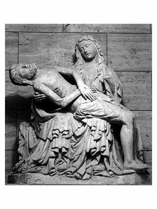 Pietà (statua, opera isolata) - ambito Italia settentrionale (sec. XVI)
