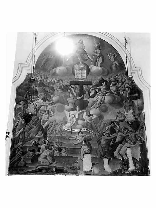 Giudizio Universale (dipinto, opera isolata) di Palma Giuseppe (sec. XIX)