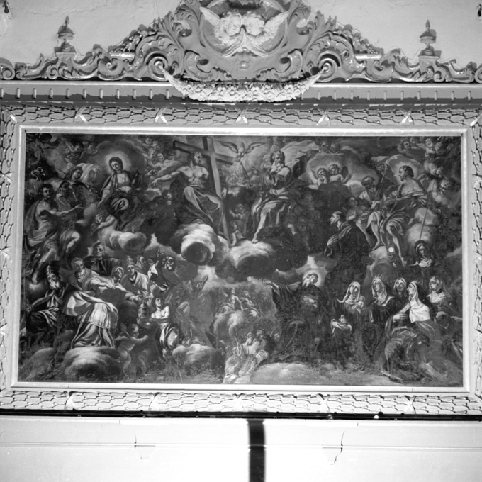 Trinità (dipinto, opera isolata) - ambito napoletano (sec. XVIII)