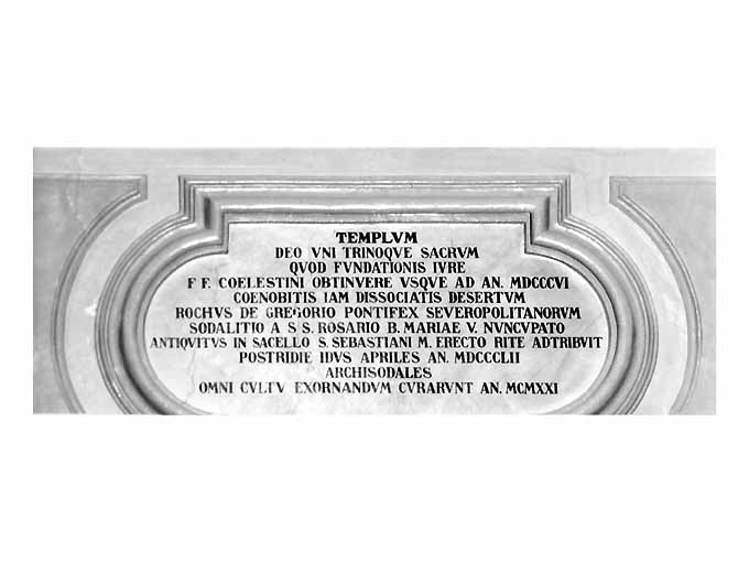 lapide documentaria - ambito pugliese (sec. XX)