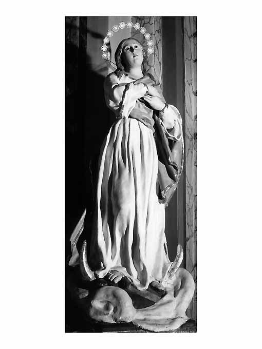Immacolata Concezione (statua, opera isolata) - produzione Italia meridionale (sec. XIX)