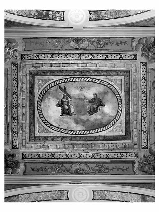 Trinità (dipinto, opera isolata) di Cinelli Giacomo (sec. XIX)