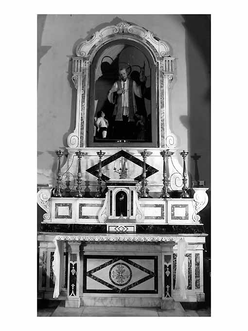 altare, opera isolata - ambito pugliese (secc. XIX/ XX)