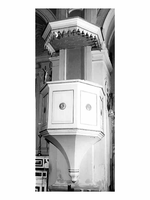 pulpito, opera isolata - produzione pugliese (sec. XIX)