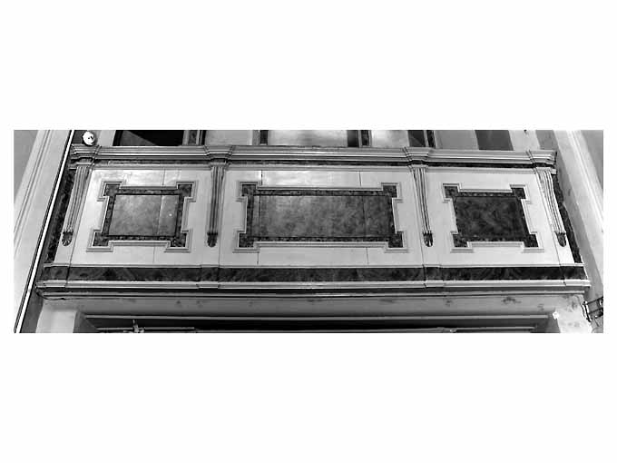 cantoria, opera isolata - ambito pugliese (sec. XIX)