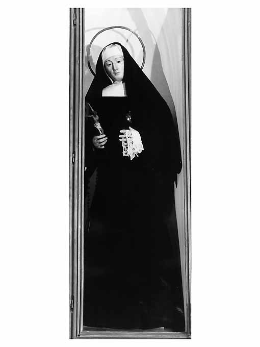 Santa Monica (statua, opera isolata) - ambito pugliese (secc. XIX/ XX)