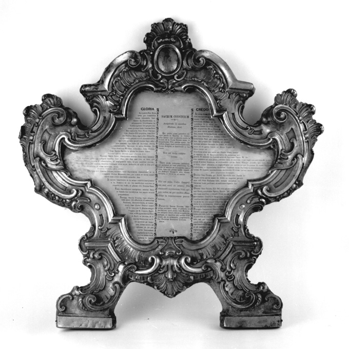 cartagloria, opera isolata - ambito napoletano (sec. XVIII)