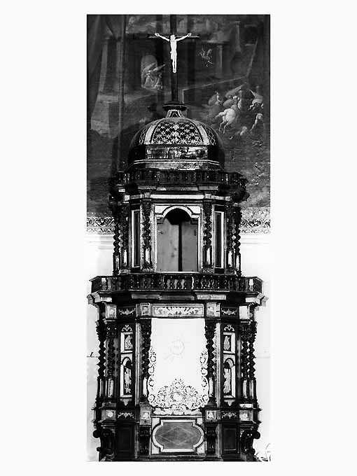 tabernacolo, opera isolata - ambito napoletano (sec. XVII)