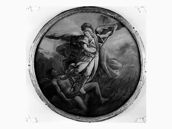 San Michele Arcangelo (dipinto, opera isolata) - ambito pugliese (sec. XIX)