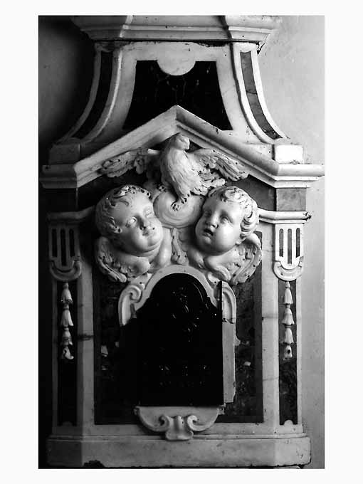 tabernacolo, frammento - ambito napoletano (seconda metà sec. XVIII)