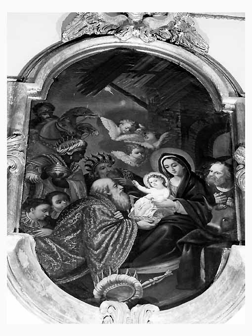 adorazione dei Re Magi (dipinto, ciclo) - ambito pugliese (prima metà sec. XVIII)